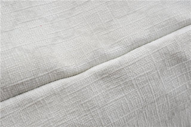 Authentic GUCCI Shoulder Tote Bag Purse GG PVC Leather 139896 White Silver J2490