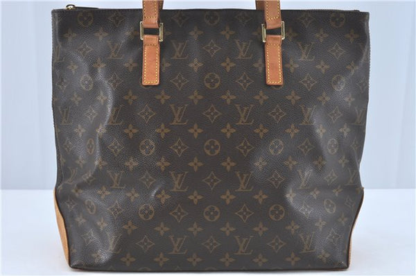 Authentic Louis Vuitton Monogram Cabas Mezzo Tote Bag M51151 LV J2495