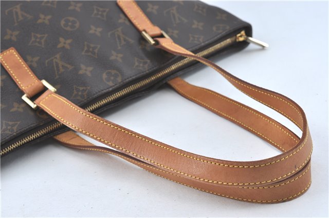 Authentic Louis Vuitton Monogram Cabas Mezzo Tote Bag M51151 LV J2495