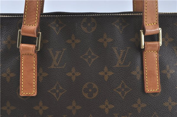Authentic Louis Vuitton Monogram Cabas Mezzo Tote Bag M51151 LV J2495