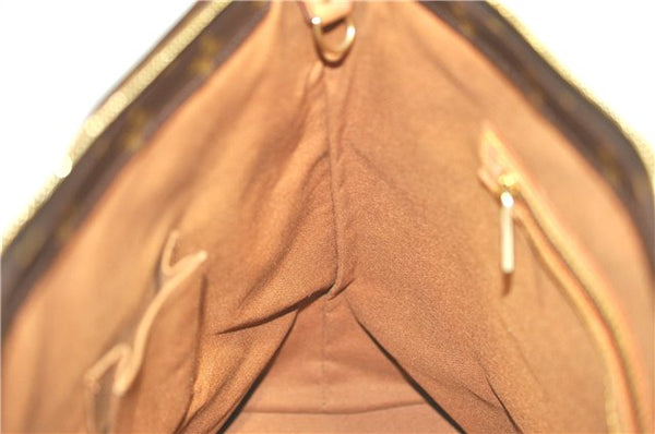 Authentic Louis Vuitton Monogram Cabas Mezzo Tote Bag M51151 LV J2495