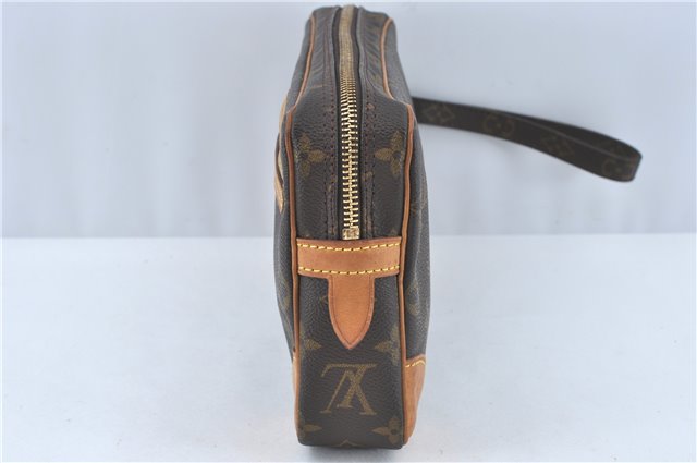 Authentic Louis Vuitton Monogram Marly Dragonne GM M51825 Clutch Hand Bag J2497