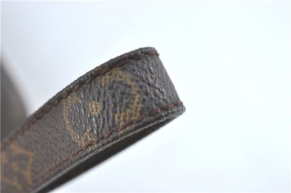 Authentic Louis Vuitton Monogram Marly Dragonne GM M51825 Clutch Hand Bag J2497