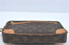 Authentic Louis Vuitton Monogram Marly Dragonne GM M51825 Clutch Hand Bag J2497
