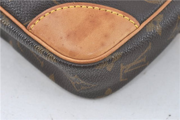 Authentic Louis Vuitton Monogram Marly Dragonne GM M51825 Clutch Hand Bag J2497