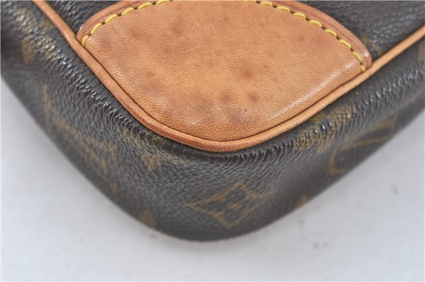 Authentic Louis Vuitton Monogram Marly Dragonne GM M51825 Clutch Hand Bag J2497