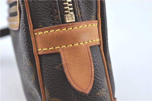 Authentic Louis Vuitton Monogram Marly Dragonne GM M51825 Clutch Hand Bag J2497