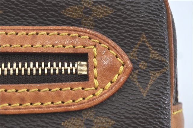 Authentic Louis Vuitton Monogram Marly Dragonne GM M51825 Clutch Hand Bag J2497