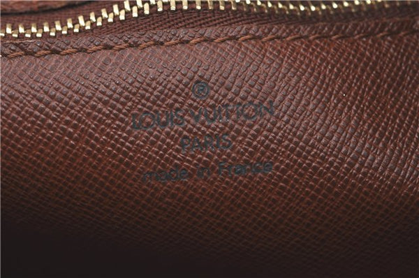 Authentic Louis Vuitton Monogram Marly Dragonne GM M51825 Clutch Hand Bag J2497