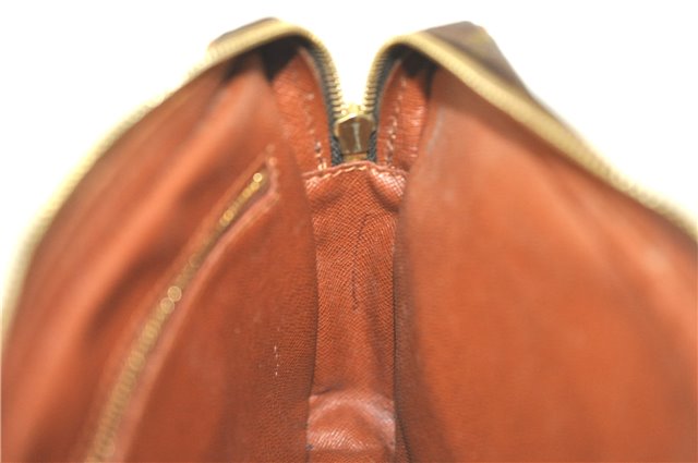 Authentic Louis Vuitton Monogram Marly Dragonne GM M51825 Clutch Hand Bag J2497