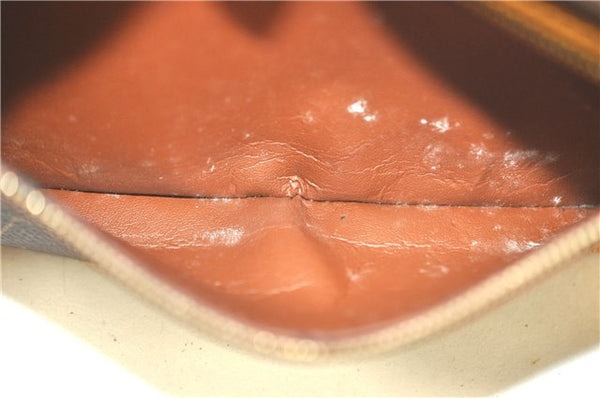 Authentic Louis Vuitton Monogram Marly Dragonne GM M51825 Clutch Hand Bag J2497