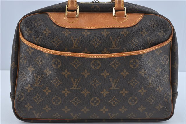 Authentic Louis Vuitton Monogram Deauville Hand Bag M47270 LV J2520
