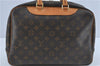 Authentic Louis Vuitton Monogram Deauville Hand Bag M47270 LV J2520