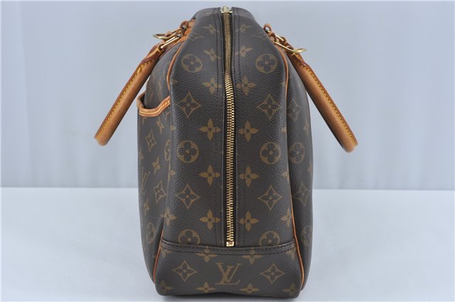 Authentic Louis Vuitton Monogram Deauville Hand Bag M47270 LV J2520