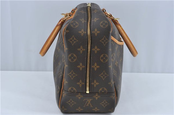 Authentic Louis Vuitton Monogram Deauville Hand Bag M47270 LV J2520