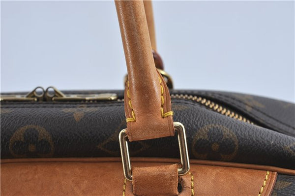 Authentic Louis Vuitton Monogram Deauville Hand Bag M47270 LV J2520