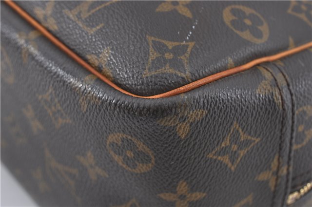 Authentic Louis Vuitton Monogram Deauville Hand Bag M47270 LV J2520