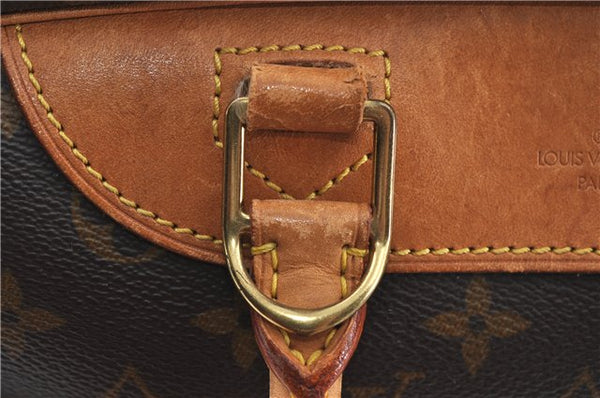 Authentic Louis Vuitton Monogram Deauville Hand Bag M47270 LV J2520