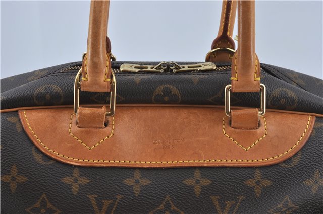 Authentic Louis Vuitton Monogram Deauville Hand Bag M47270 LV J2520