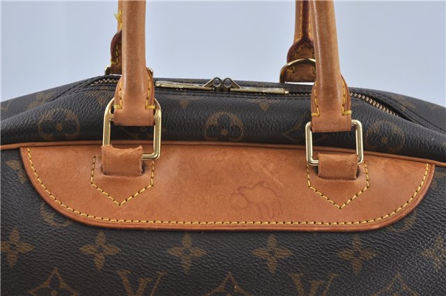 Authentic Louis Vuitton Monogram Deauville Hand Bag M47270 LV J2520