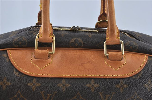 Authentic Louis Vuitton Monogram Deauville Hand Bag M47270 LV J2520