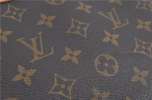 Authentic Louis Vuitton Monogram Deauville Hand Bag M47270 LV J2520