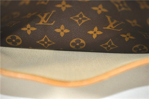 Authentic Louis Vuitton Monogram Deauville Hand Bag M47270 LV J2520