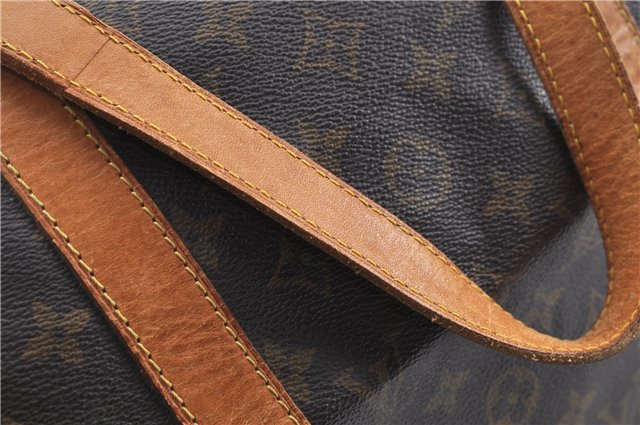 Authentic Louis Vuitton Monogram Sac Souple 45 Hand Boston Bag M41624 LV J2537