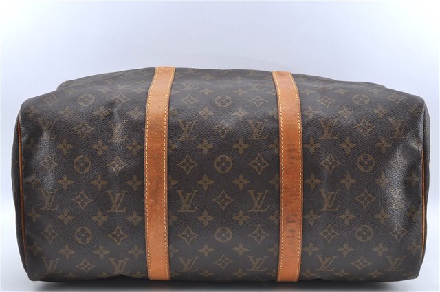 Authentic Louis Vuitton Monogram Sac Souple 45 Hand Boston Bag M41624 LV J2537