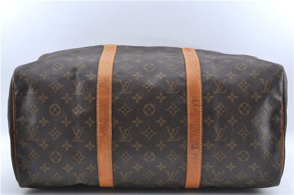 Authentic Louis Vuitton Monogram Sac Souple 45 Hand Boston Bag M41624 LV J2537