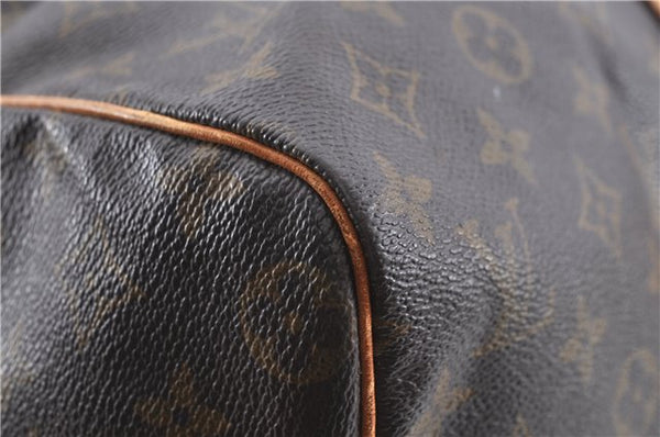 Authentic Louis Vuitton Monogram Sac Souple 45 Hand Boston Bag M41624 LV J2537