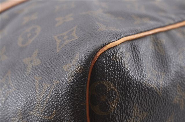 Authentic Louis Vuitton Monogram Sac Souple 45 Hand Boston Bag M41624 LV J2537