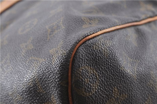 Authentic Louis Vuitton Monogram Sac Souple 45 Hand Boston Bag M41624 LV J2537