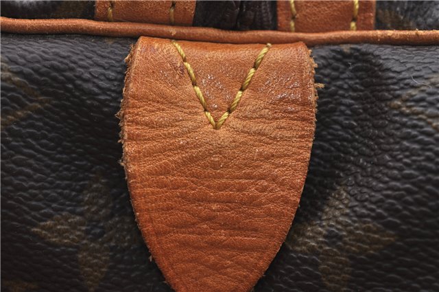 Authentic Louis Vuitton Monogram Sac Souple 45 Hand Boston Bag M41624 LV J2537