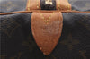 Authentic Louis Vuitton Monogram Sac Souple 45 Hand Boston Bag M41624 LV J2537