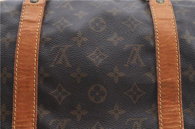 Authentic Louis Vuitton Monogram Sac Souple 45 Hand Boston Bag M41624 LV J2537