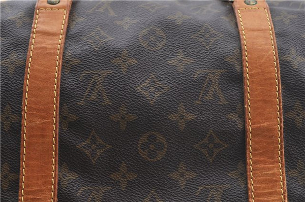 Authentic Louis Vuitton Monogram Sac Souple 45 Hand Boston Bag M41624 LV J2537