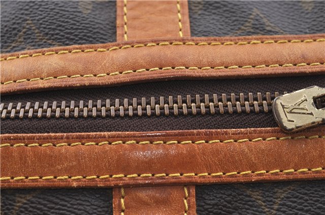 Authentic Louis Vuitton Monogram Sac Souple 45 Hand Boston Bag M41624 LV J2537