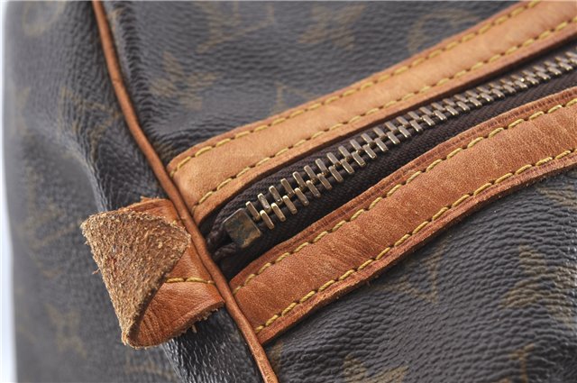 Authentic Louis Vuitton Monogram Sac Souple 45 Hand Boston Bag M41624 LV J2537