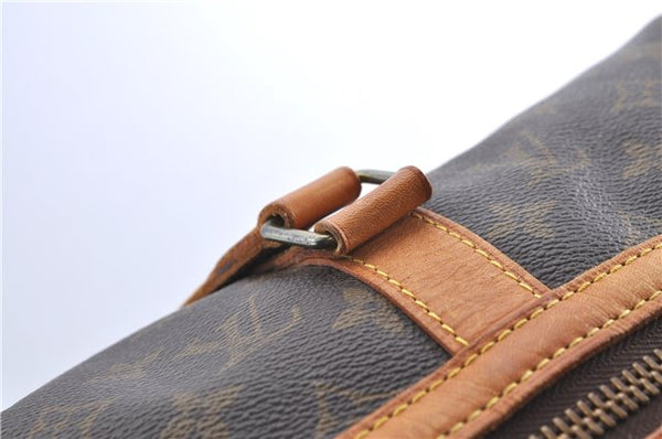 Authentic Louis Vuitton Monogram Sac Souple 45 Hand Boston Bag M41624 LV J2537