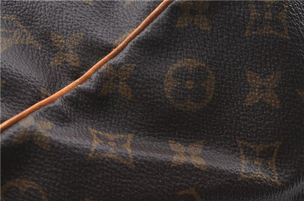 Authentic Louis Vuitton Monogram Sac Souple 45 Hand Boston Bag M41624 LV J2537