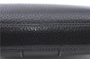 Authentic BURBERRY Vintage Leather Clutch Bag Purse Black J2539