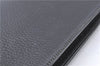 Authentic BURBERRY Vintage Leather Clutch Bag Purse Black J2539