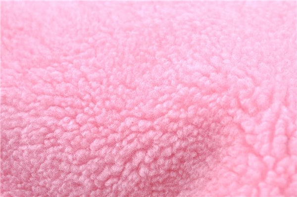 Authentic GUCCI Children's Flying Bear Faux Fur Tote Hand Bag 581007 Pink J2545