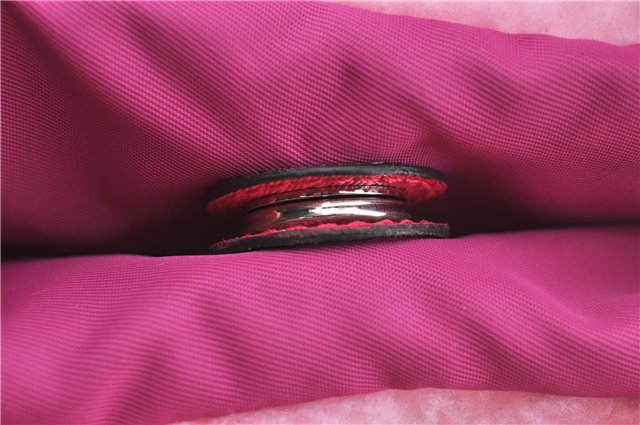 Authentic GUCCI Children's Flying Bear Faux Fur Tote Hand Bag 581007 Pink J2545