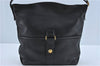Authentic GUCCI Shoulder Tote Bag Leather Black J2552