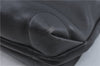 Authentic GUCCI Shoulder Tote Bag Leather Black J2552