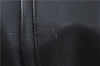 Authentic GUCCI Shoulder Tote Bag Leather Black J2552