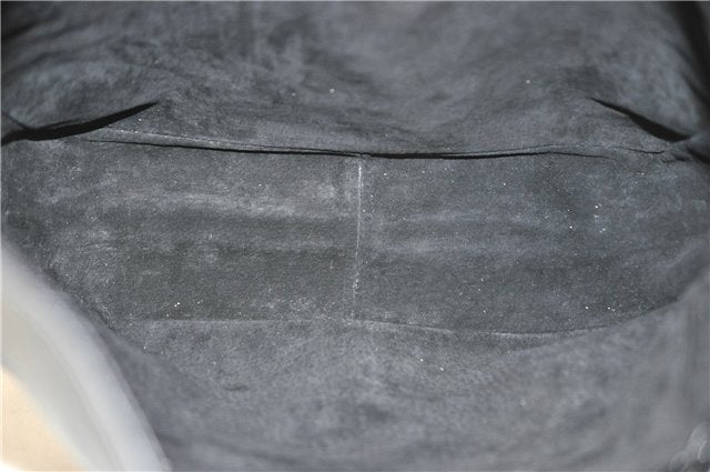 Authentic GUCCI Shoulder Tote Bag Leather Black J2552