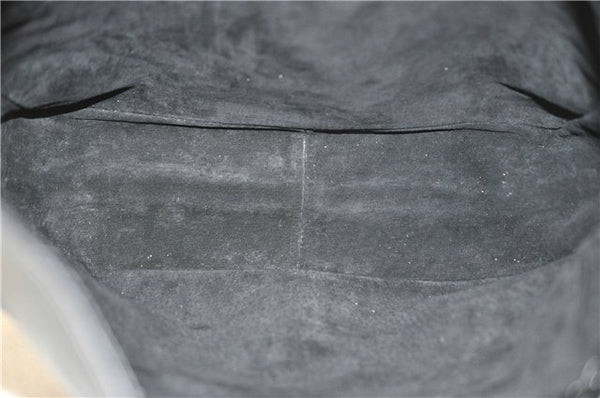 Authentic GUCCI Shoulder Tote Bag Leather Black J2552